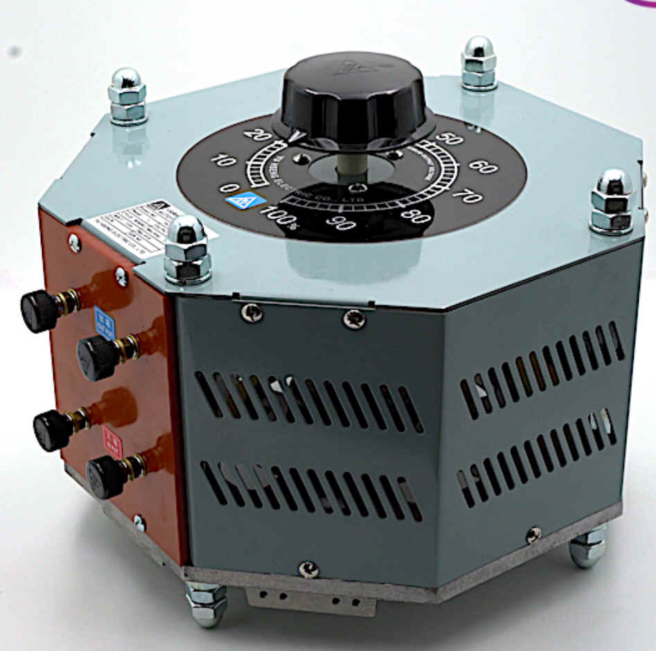 Variable Voltage Transformer (Variac Slidac) , Single Phase 110/220V input, 3.3 KVA Max 30A, YH-130